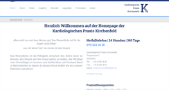 Desktop Screenshot of herzspezialist.ch
